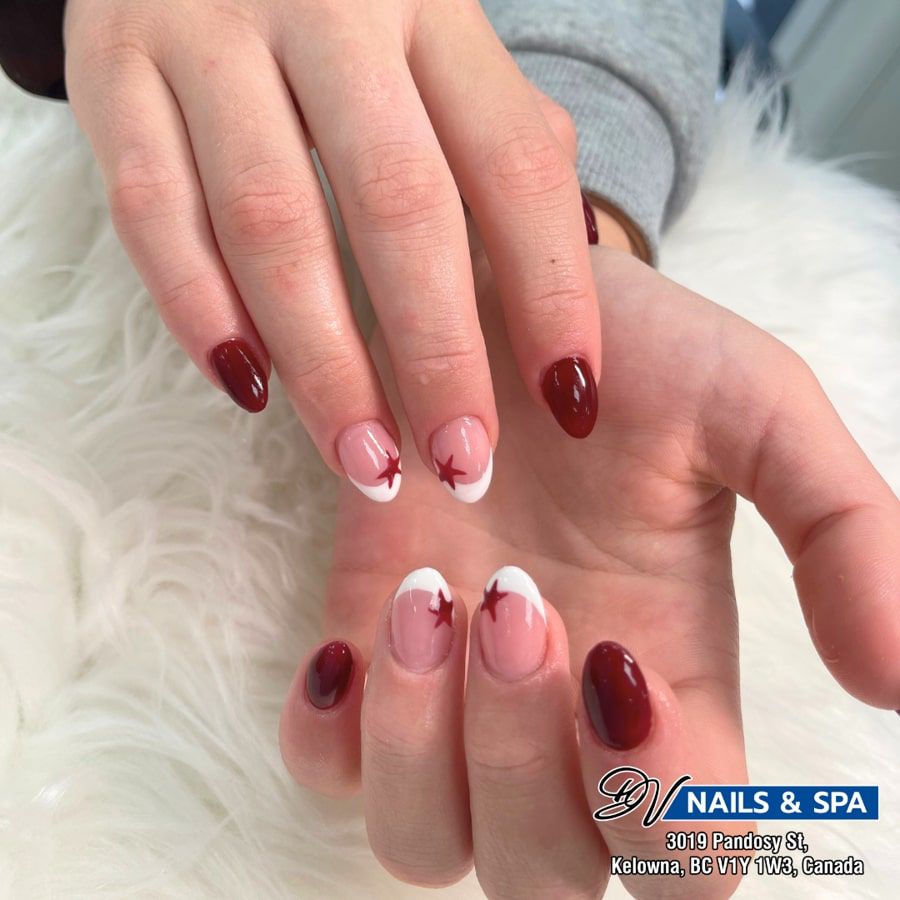 Winter Nails at DV Nails and Spa